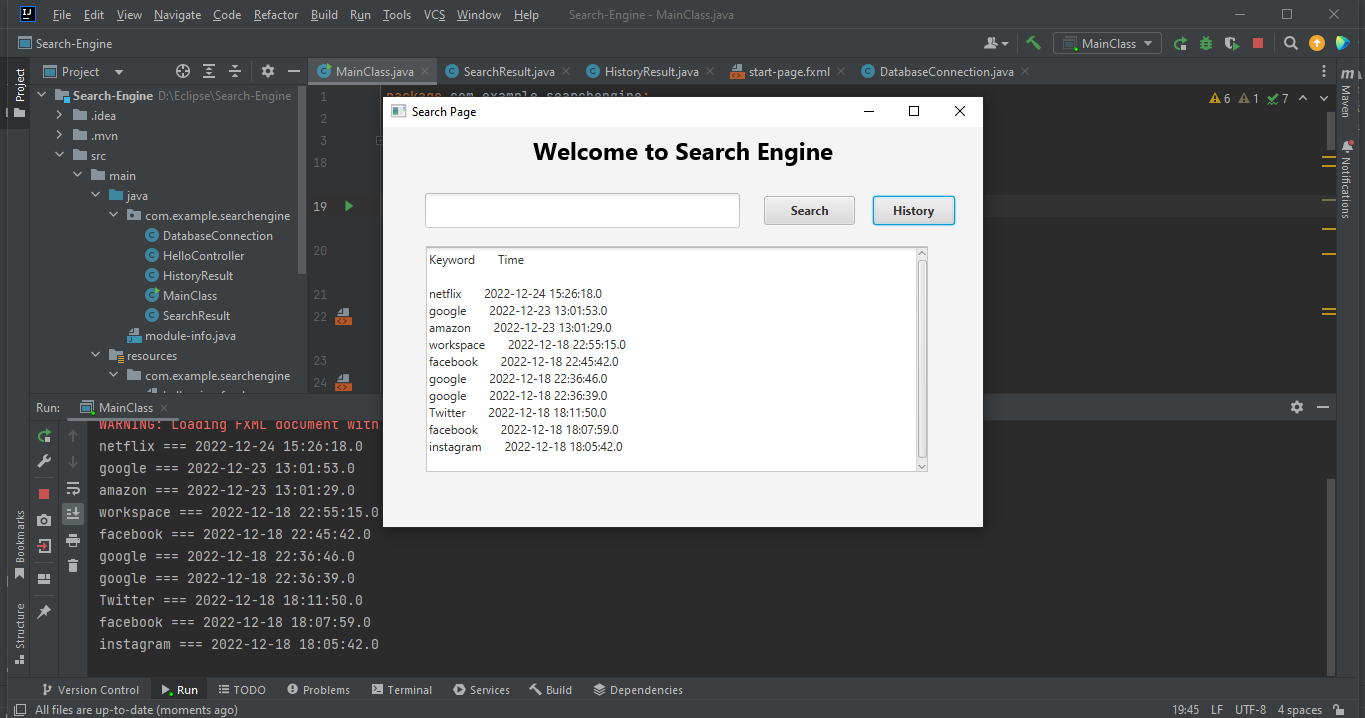 GitHub - Aditya049823/Search-Engine-Project