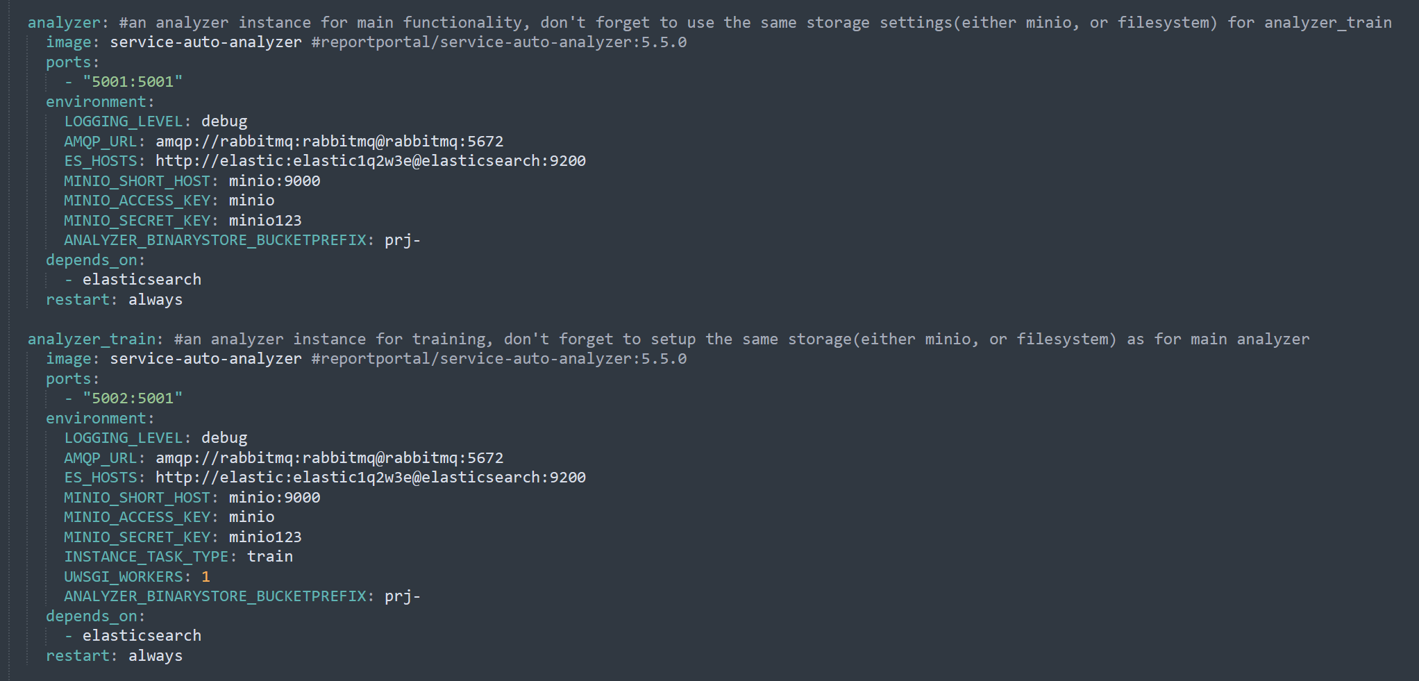 Port value for service-auto-analyzer is hardcoded · Issue #1569 ...