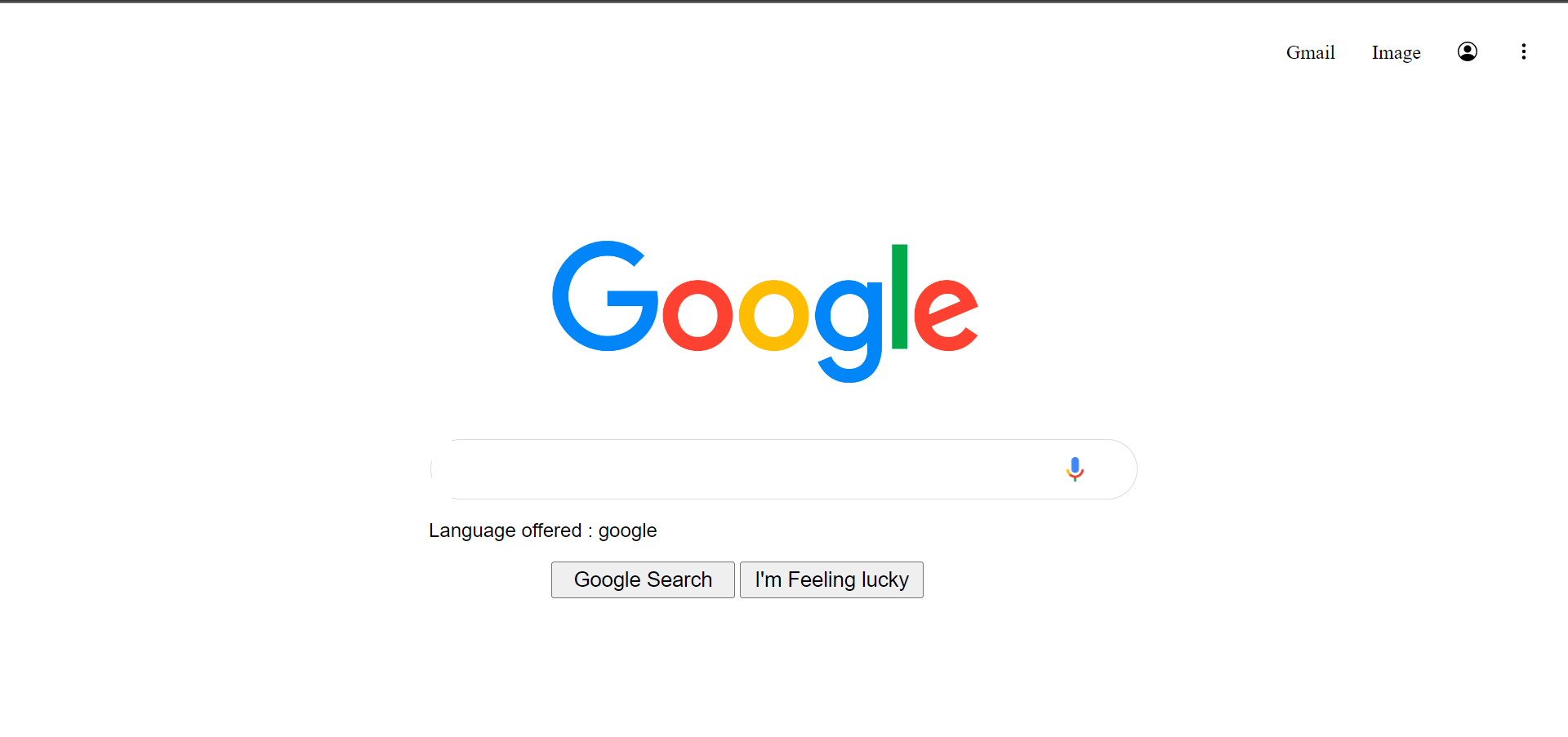 GitHub - SankalpRane17/Google_Clone: The html and css code for the ...