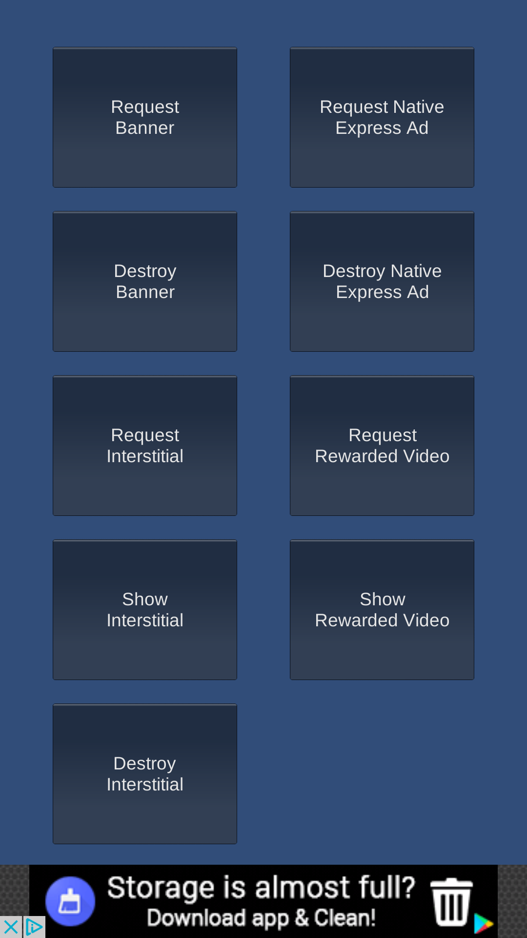 Banner Above Hidden Navigation Bar Although Immersive Mode Sony