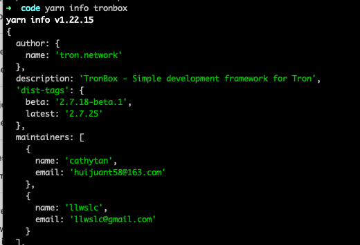 yarn/npm can't install latest version tronbox(3.0.0) · Issue #167 ...