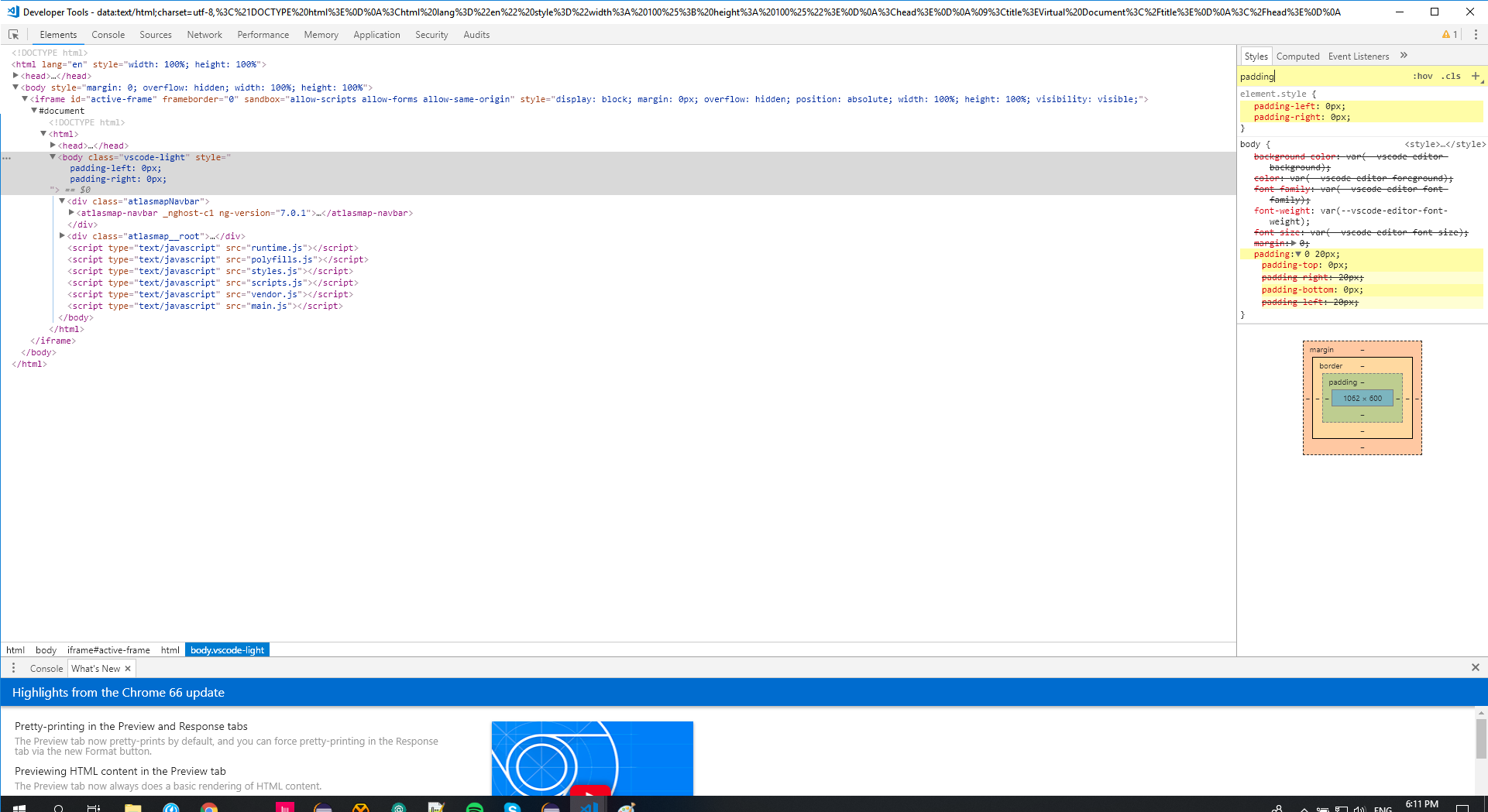 Empty Column Code VSCode - blank column on each side · Issue #749 · atlasmap/atlasmap ...