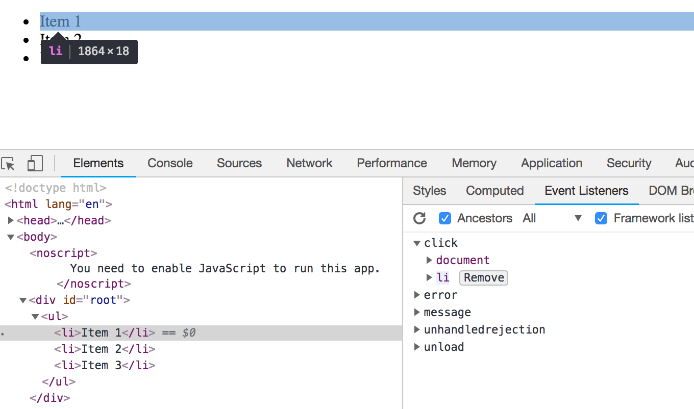 How event delegation works in React? · Issue #13625 · facebook/react ...