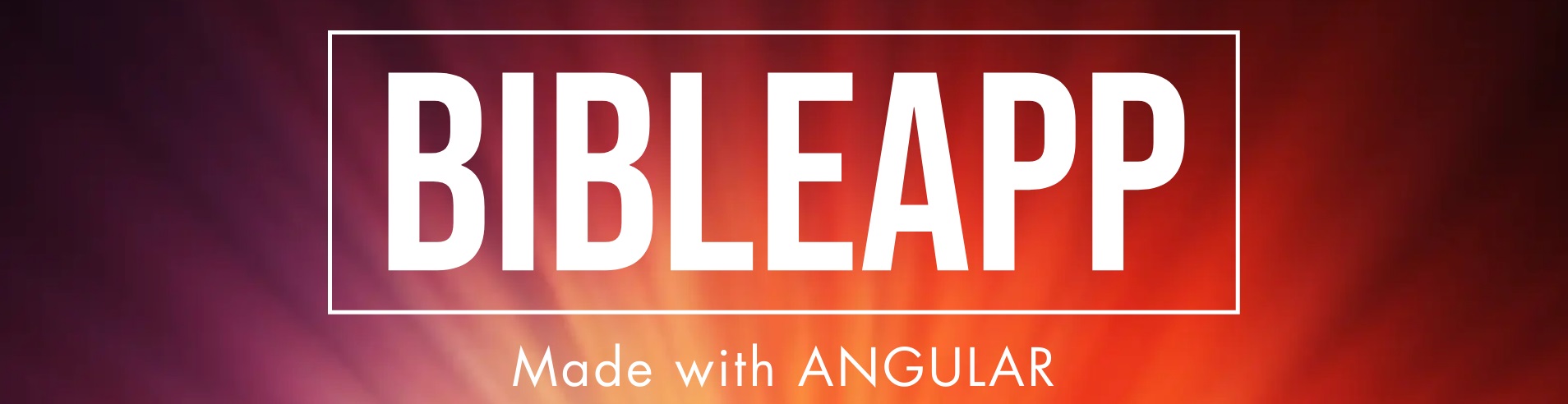 GitHub - MarcelZapadka/BIBLE-APP: Simple bible app made with angular