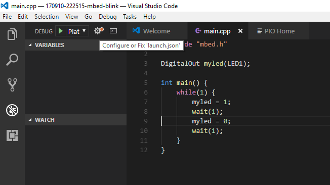 Integrated debugger fails · Issue #40 · platformio/platformio-vscode ...