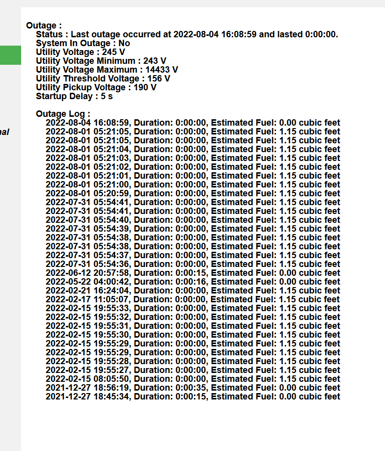 Erroreous Outage Detection · Issue #743 · jgyates/genmon · GitHub