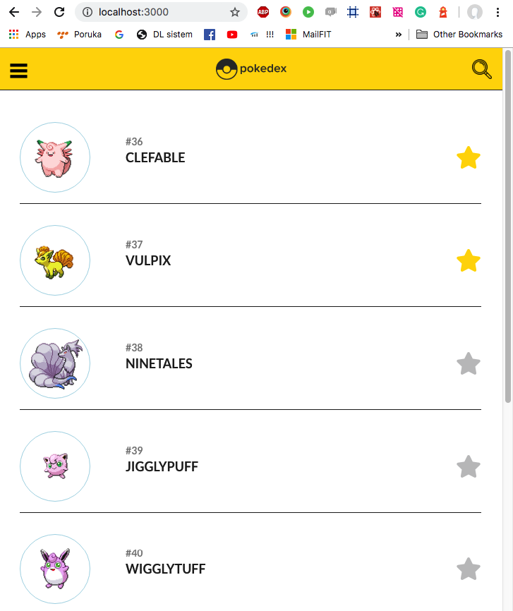 Github shekey pokemons