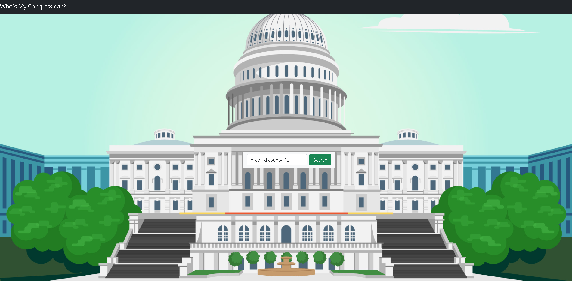 GitHub - brandongiordano/whos-my-congressman: the repo for project 1 ...
