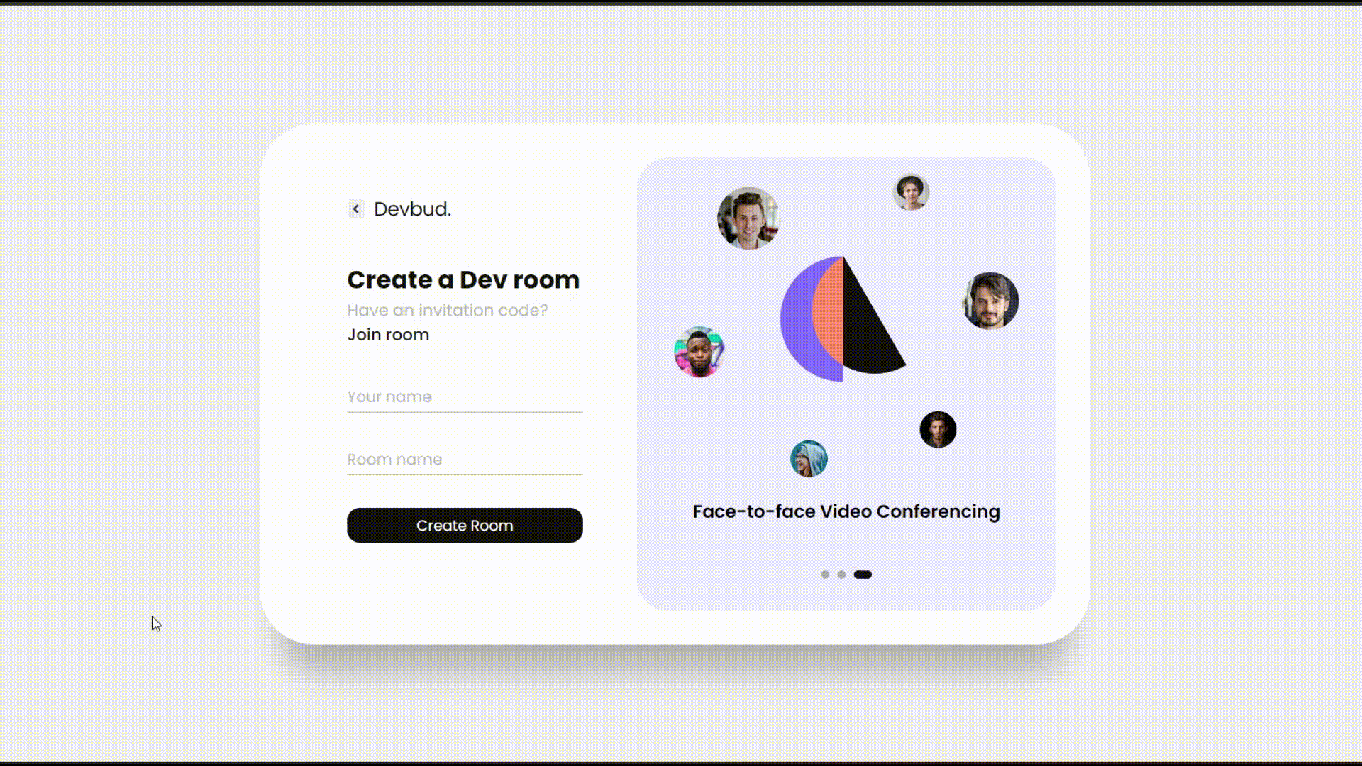 Collaborative Code Editor Gif GitHub - waileungl/devbud_mern_app: Online Video Chat and Code ...