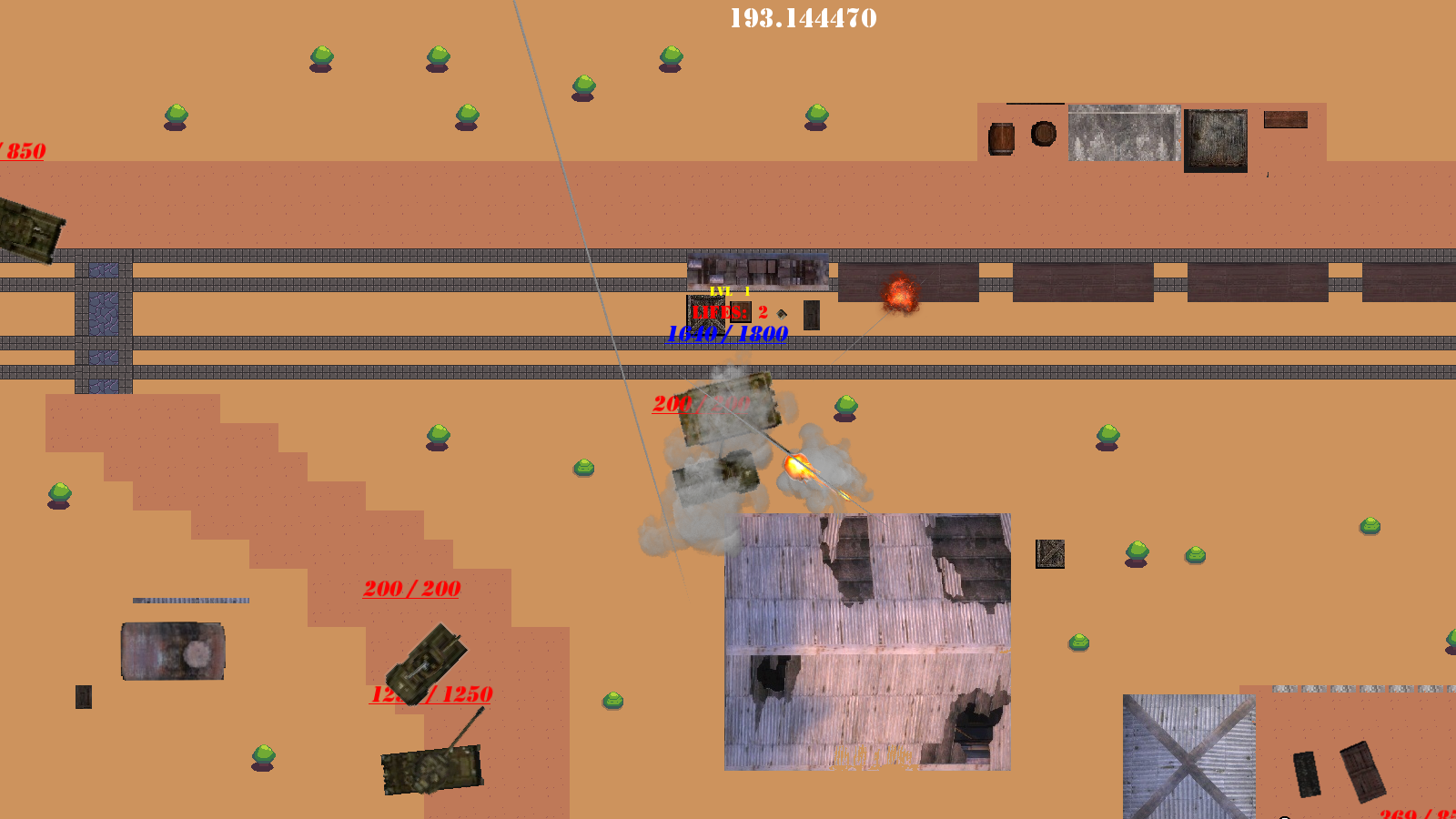 GitHub - 2A42/ThanksToTanks: "ThanksToTanks" is an arcade tank game in ...