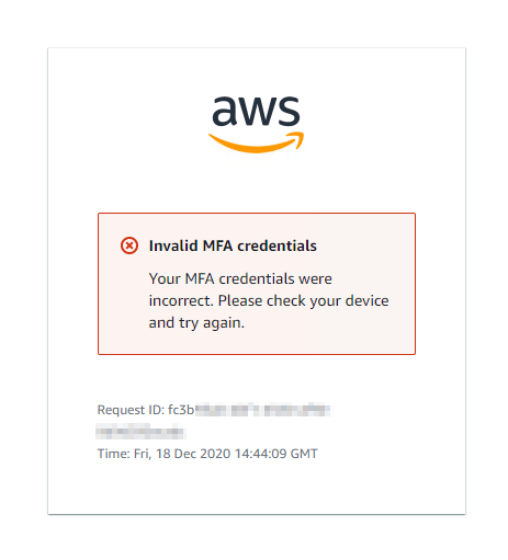 Invalid Mfa Credentials , Multi-factor authentication (MFA) – YAWOU