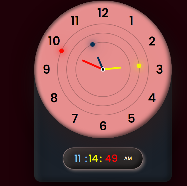 GitHub ritujayadav/AnalogLiveClock Made using HTML and CSS. Tells