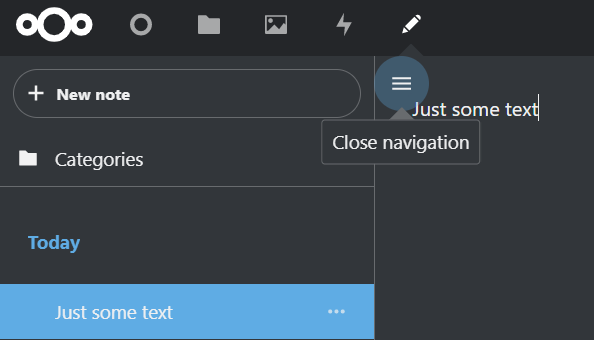 Add some padding at the top of the note content to avoid overlap with ...