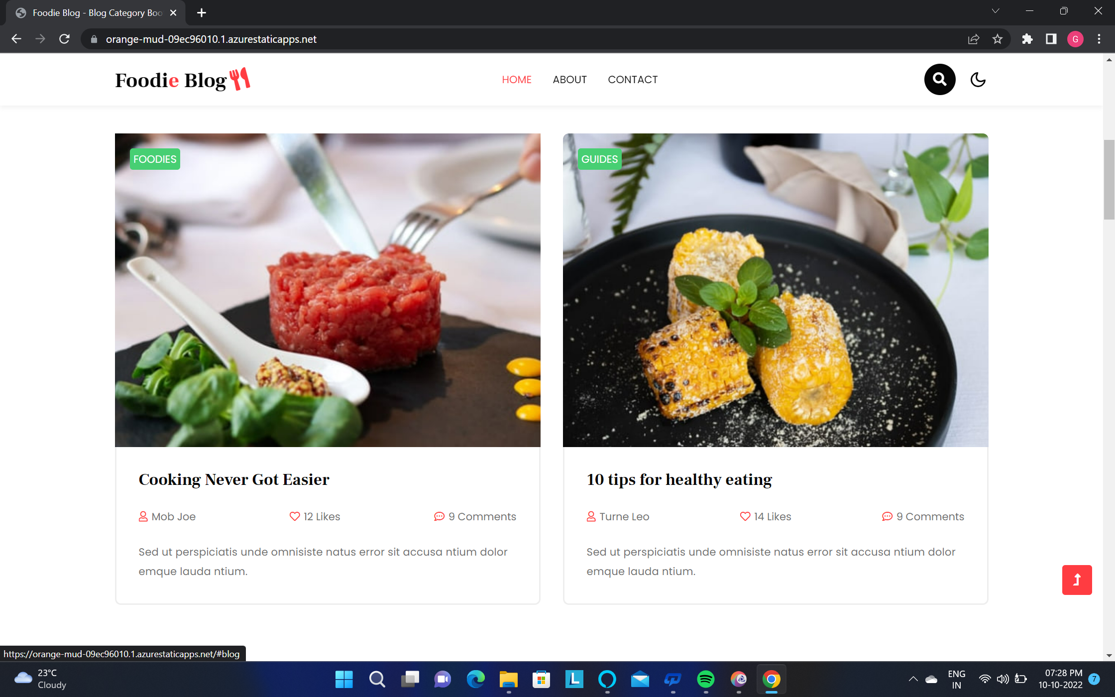 GitHub - Gautam2678/finalproject: Here i create a food store website ...