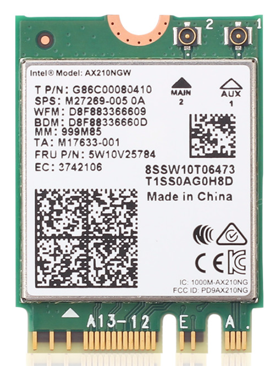 Intel AX210NGW Wifi/Bluetooth adapter not working · Issue 1853 · home