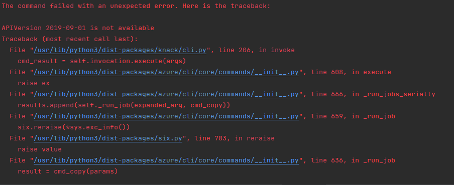 error