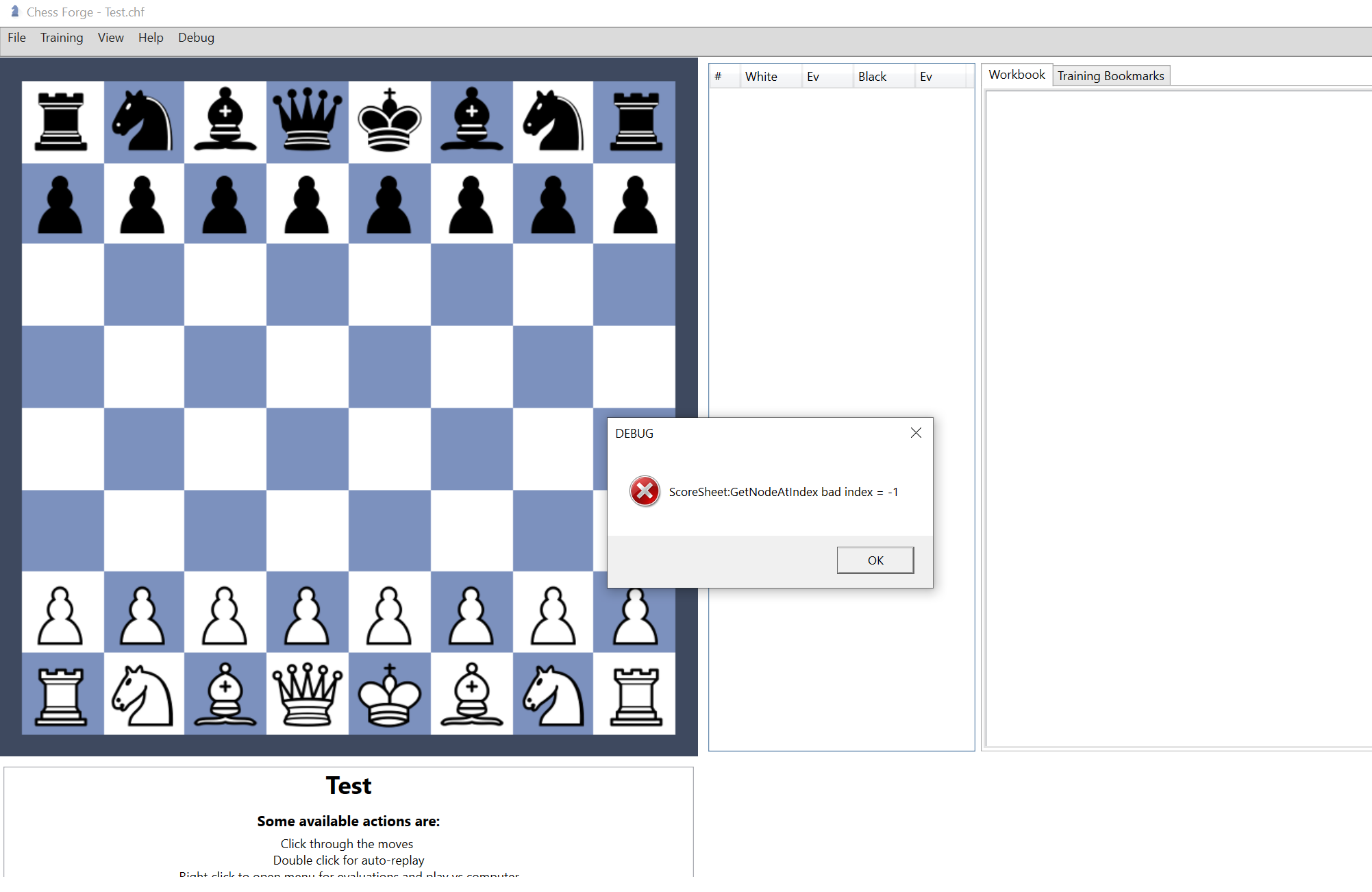 Error on deleting all moves from Workbook · Issue #168 · czbar ...