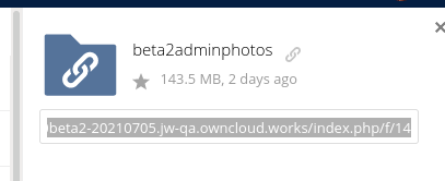 [QA] private link to folder opens parent folder · Issue #5533 ...