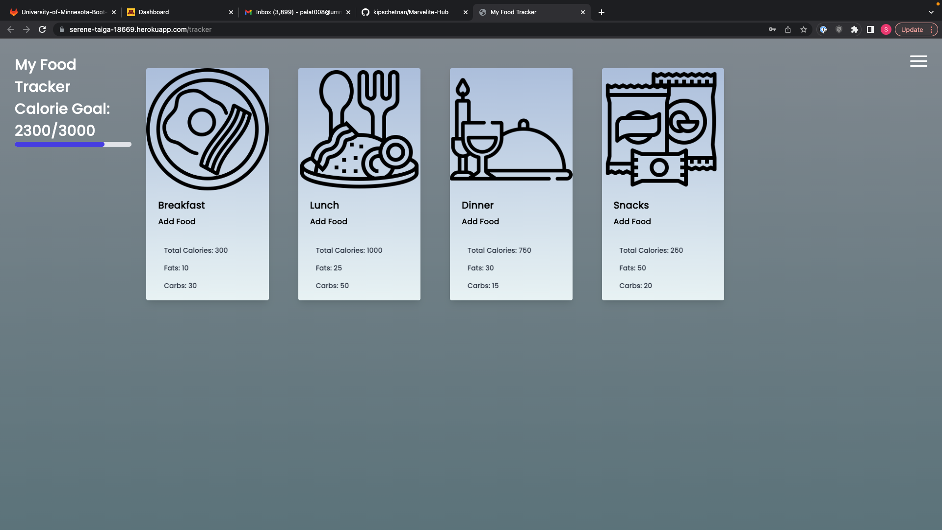 GitHub - kipschetnan/Food-Tracker: This is a food tracking app where ...