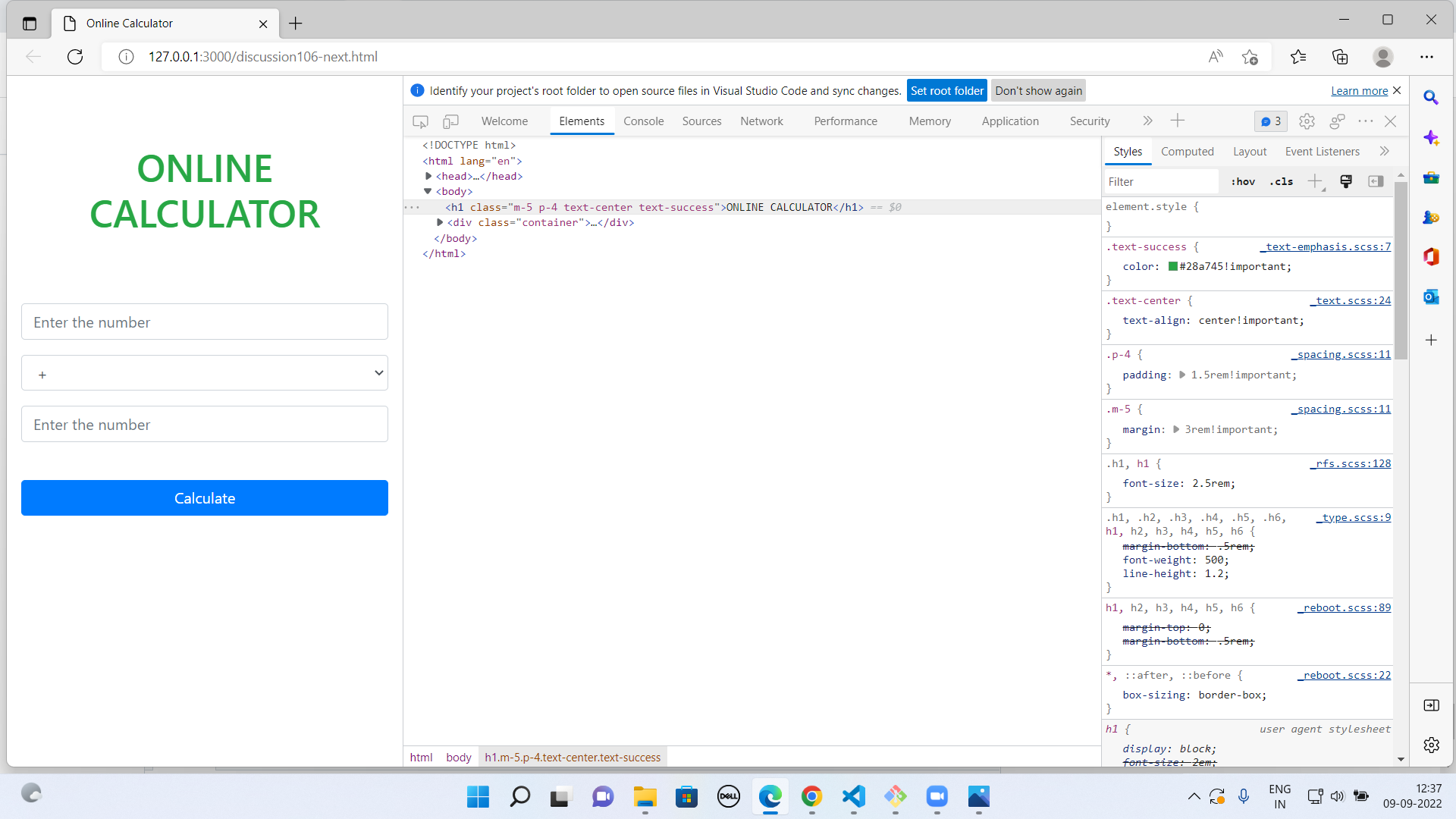 Task - Bootstrap - Forms - Online Calculator · akash-coded mern ...