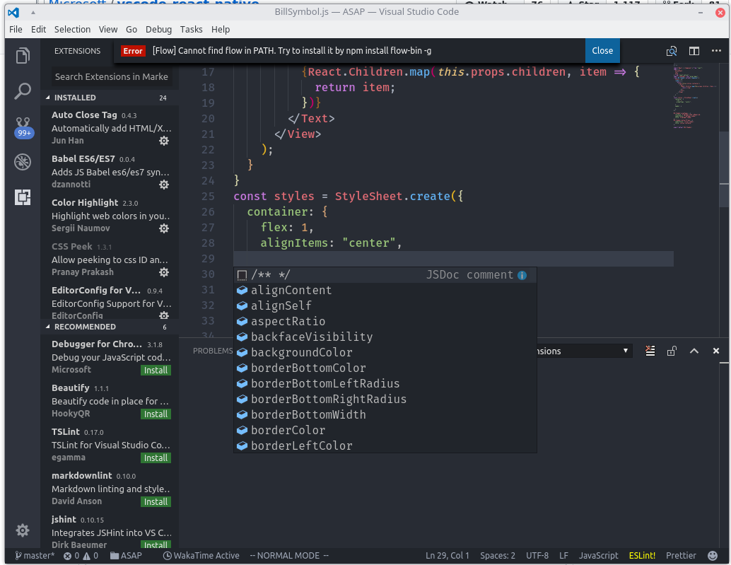 IntelliSense for StyleSheet is not working #306 · Issue #513 ...