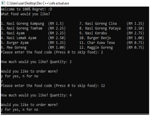GitHub - LOGANBALA27/Small-cafe-order-system-using-C-: This is a small ...