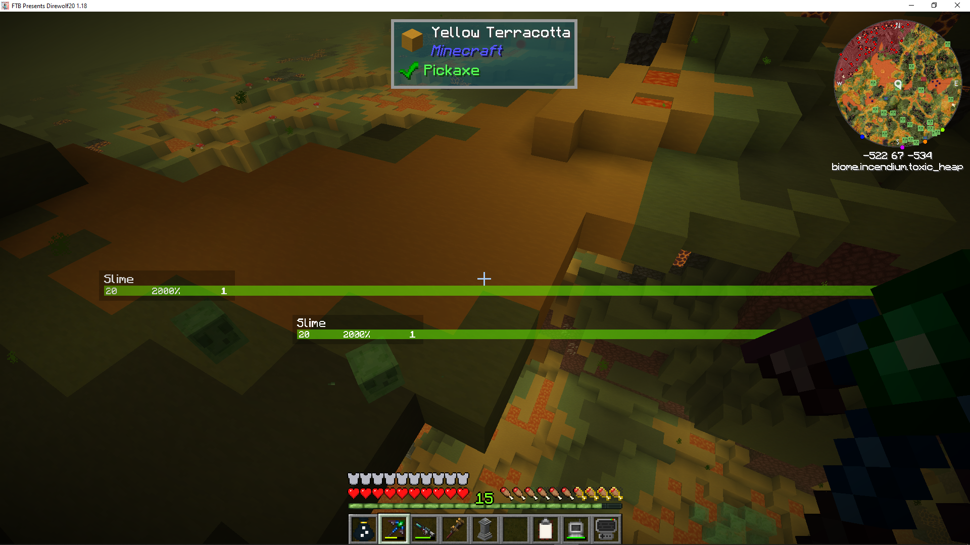 [Bug]: Netherslime long Statusbar 2000% · Issue #1241 · FTBTeam/FTB ...