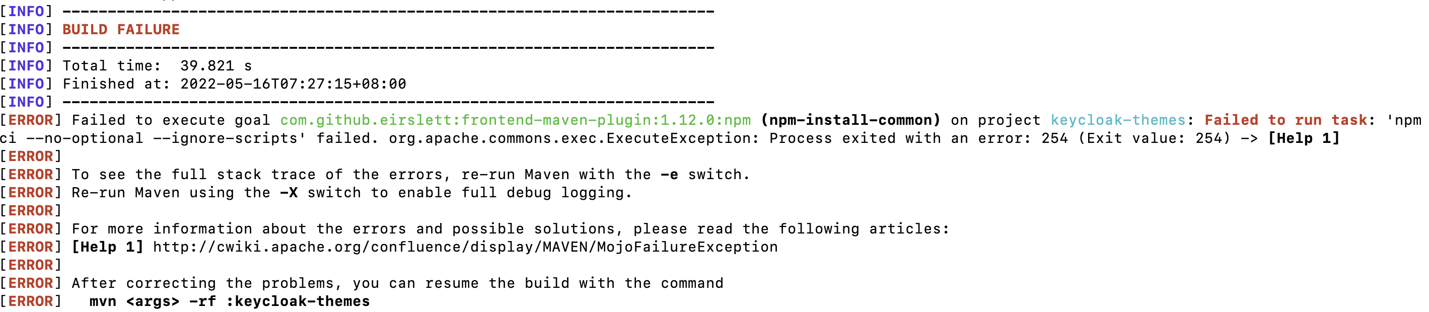 Cannot Build Keycloak from GitHub Repo · keycloak keycloak · Discussion