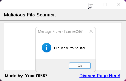 Github Yamitea Maliciousfilescanner
