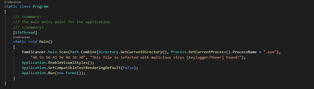 Github Yamitea Maliciousfilescanner