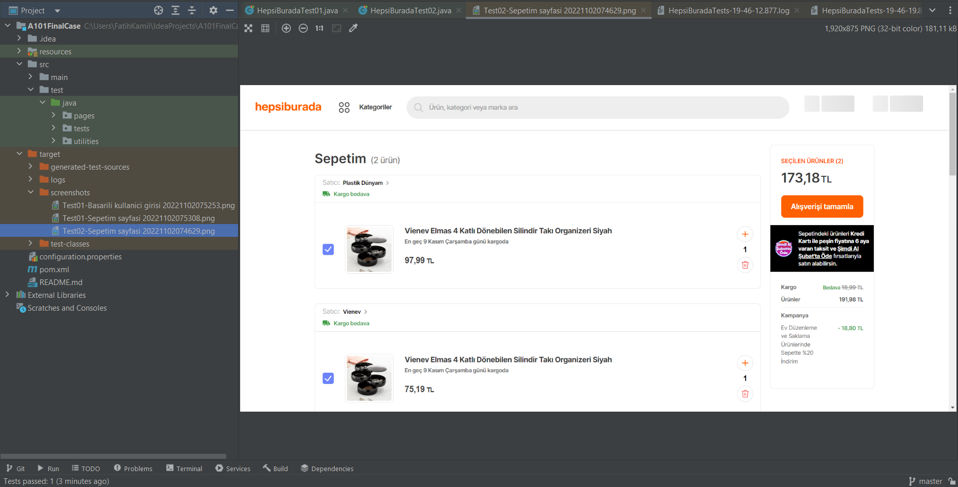 GitHub - FatihKamilAltun/A101FinalCase