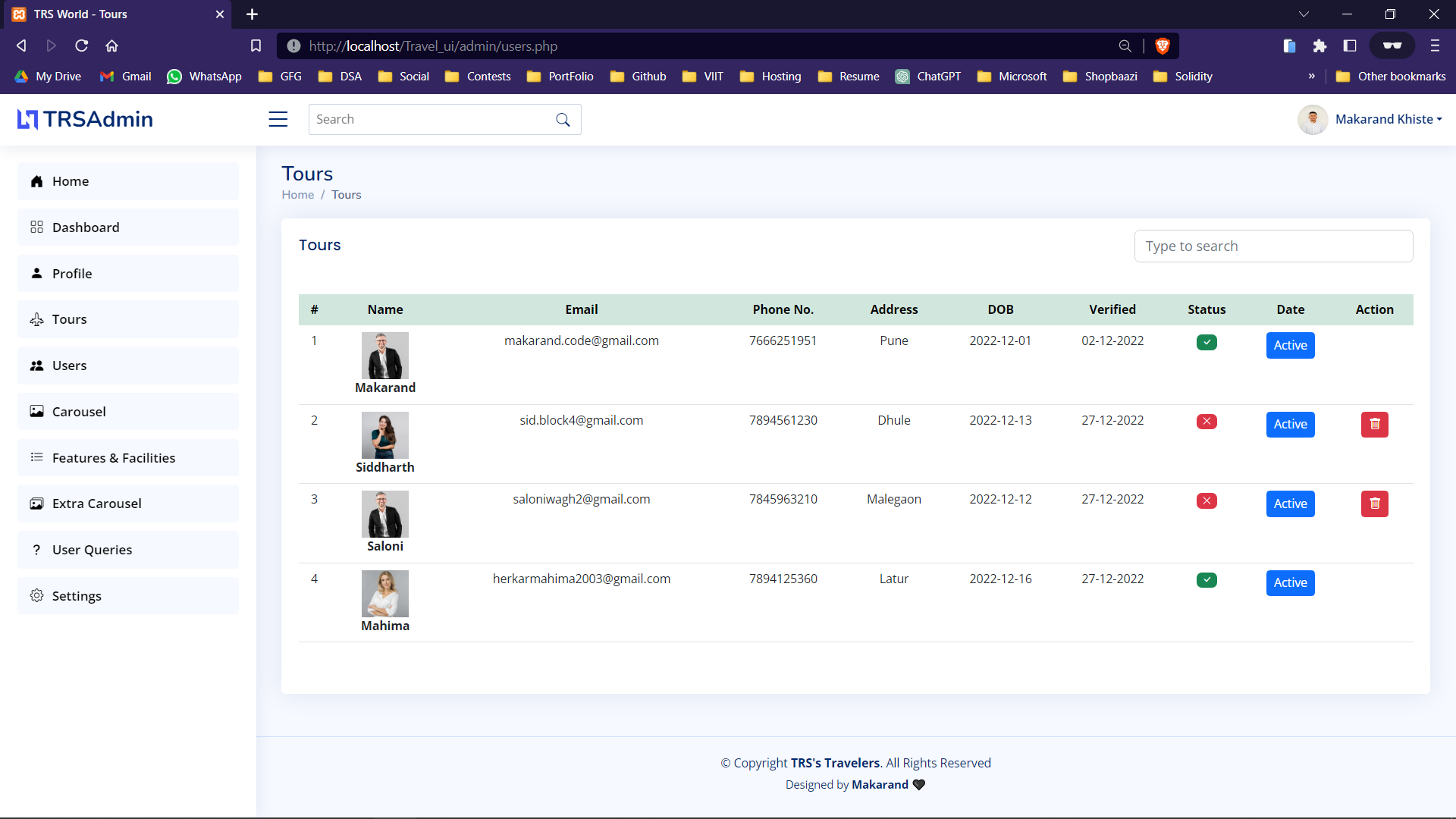GitHub - 20mahi/Travel-Management-system