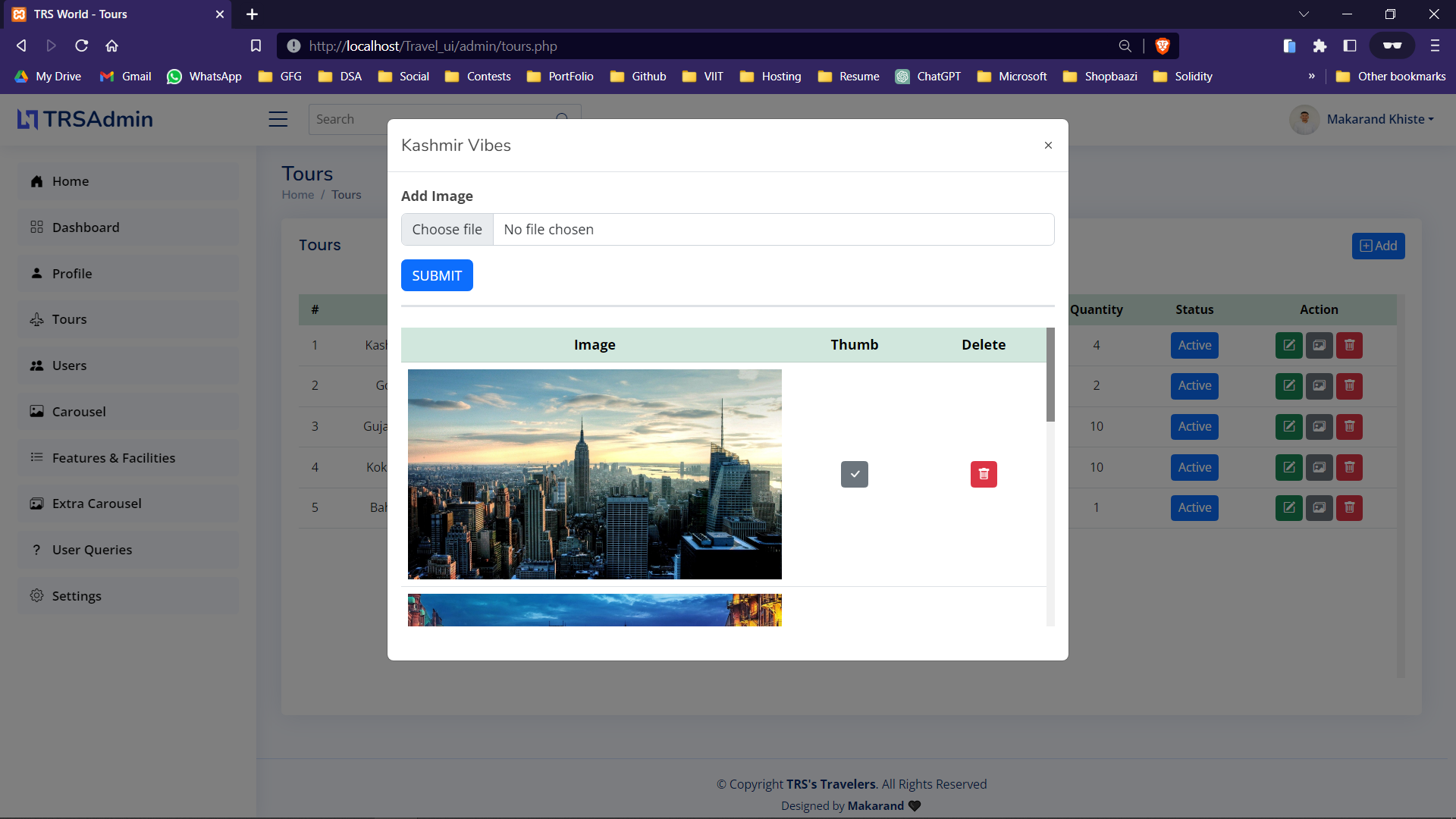 GitHub - 20mahi/Travel-Management-system