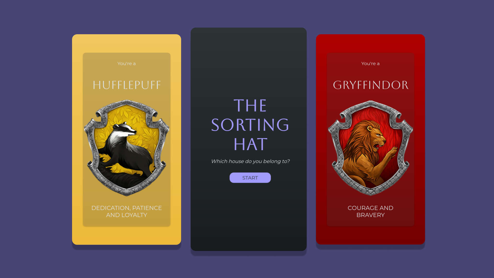 GitHub - gperezdev/sorting-hat: Which house do you belong to?