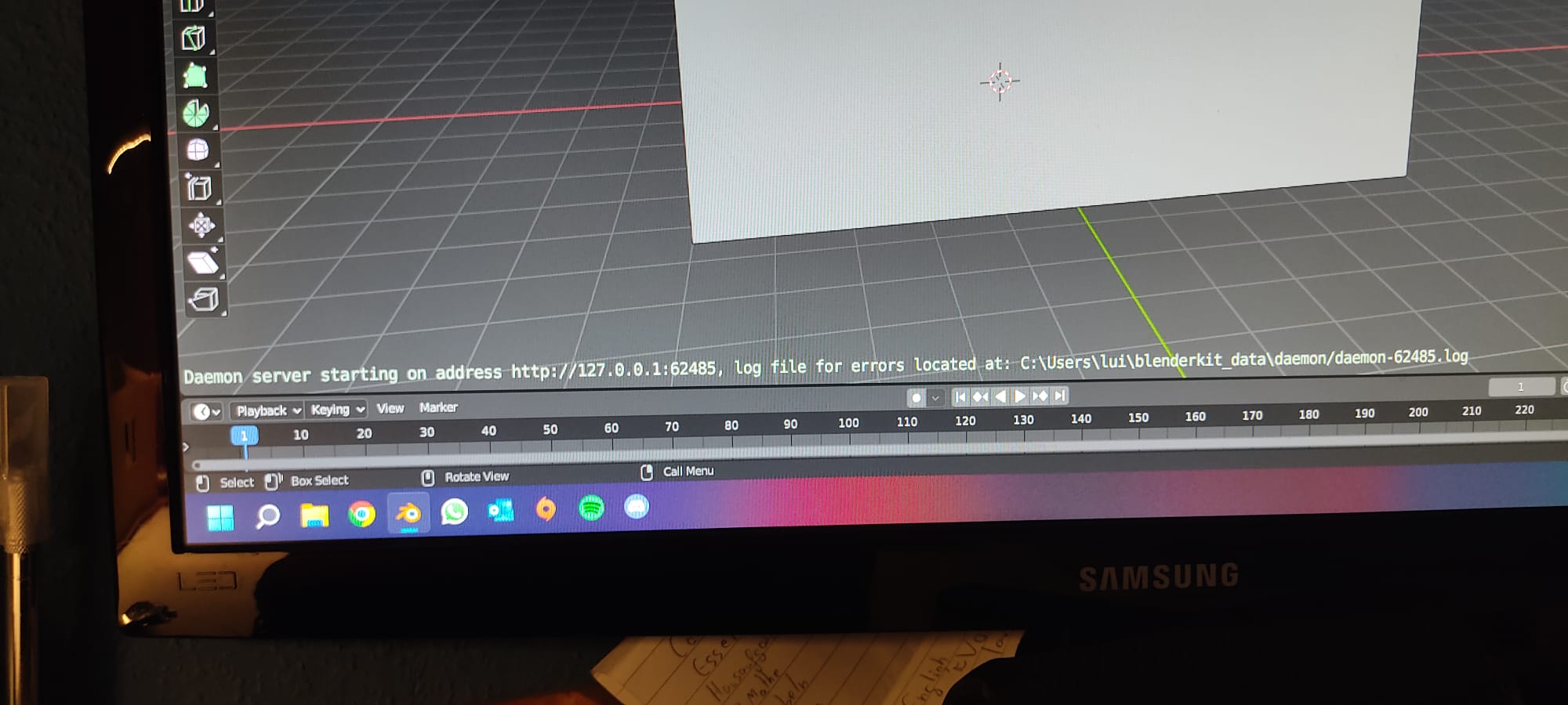  error 2 daemon ist not working issue 349 blenderkit blenderkit