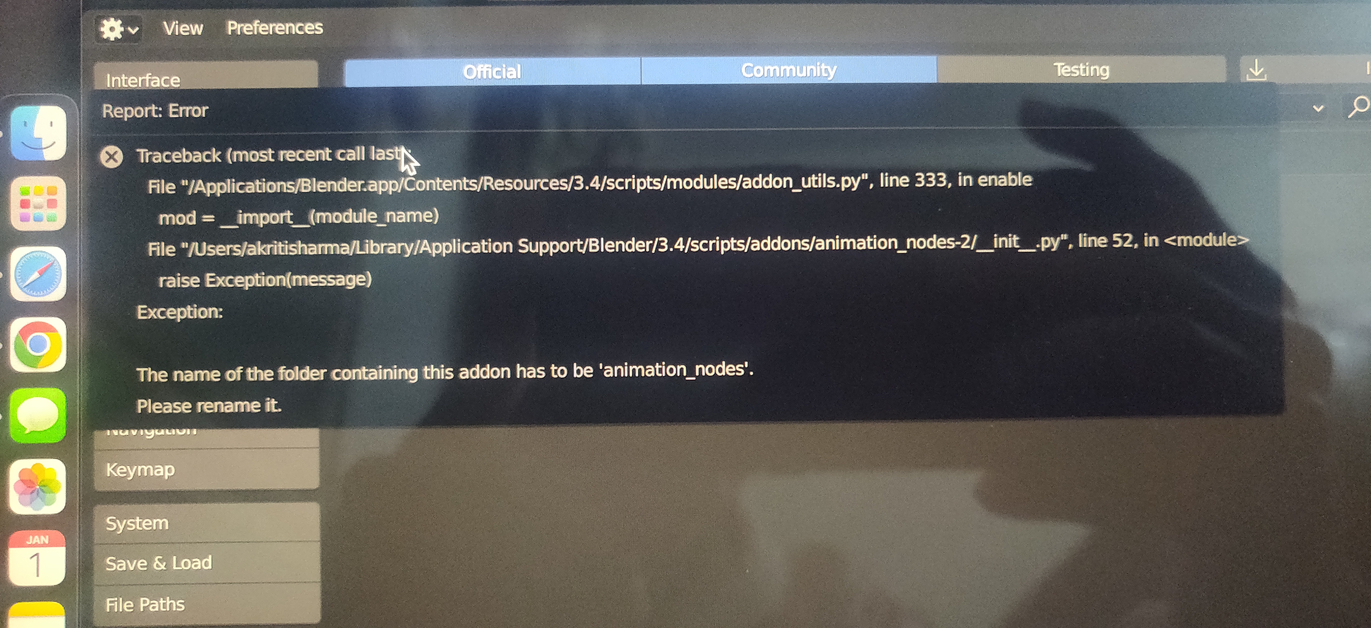 Animation node rename install error · Issue #1897 · JacquesLucke ...