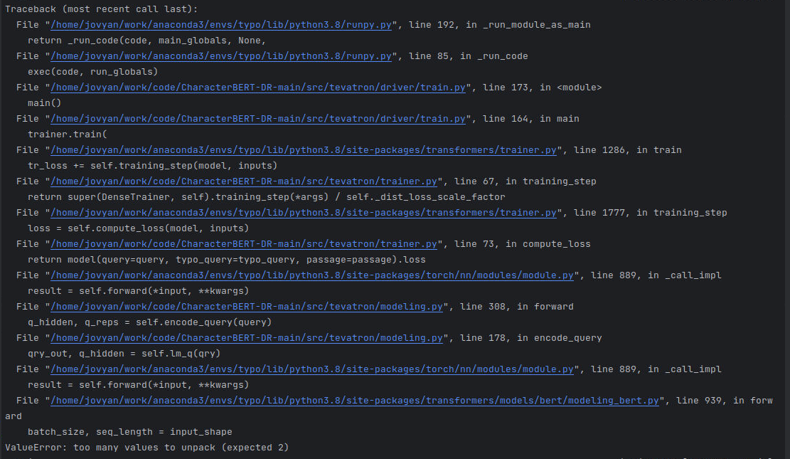 Problems with reproduction · Issue #3 · ielab/CharacterBERT-DR · GitHub