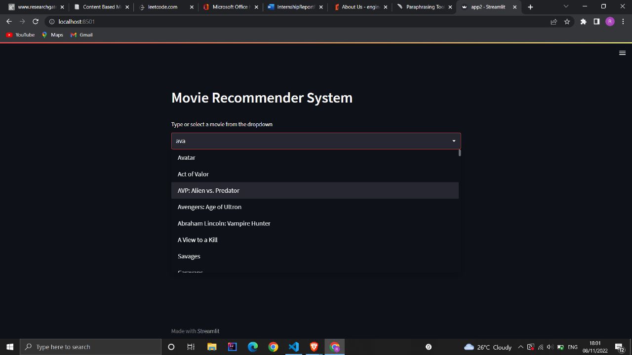 GitHub - shreya2002garg/movie-recommendation-system