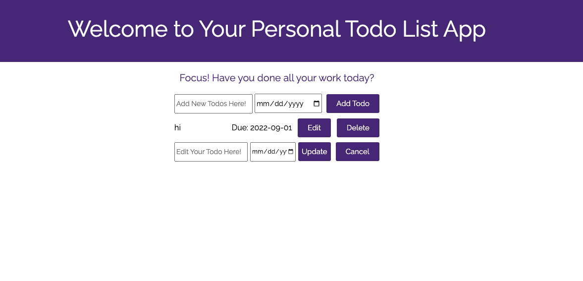 GitHub - brucezhu01/todolistproject