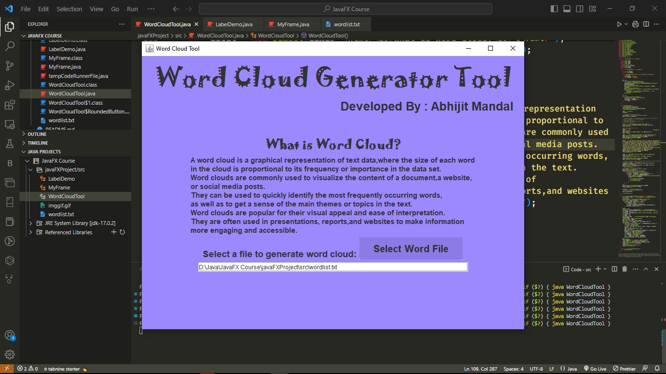 GitHub - abhiiiman/Word-Cloud: Word Cloud Generator Tool