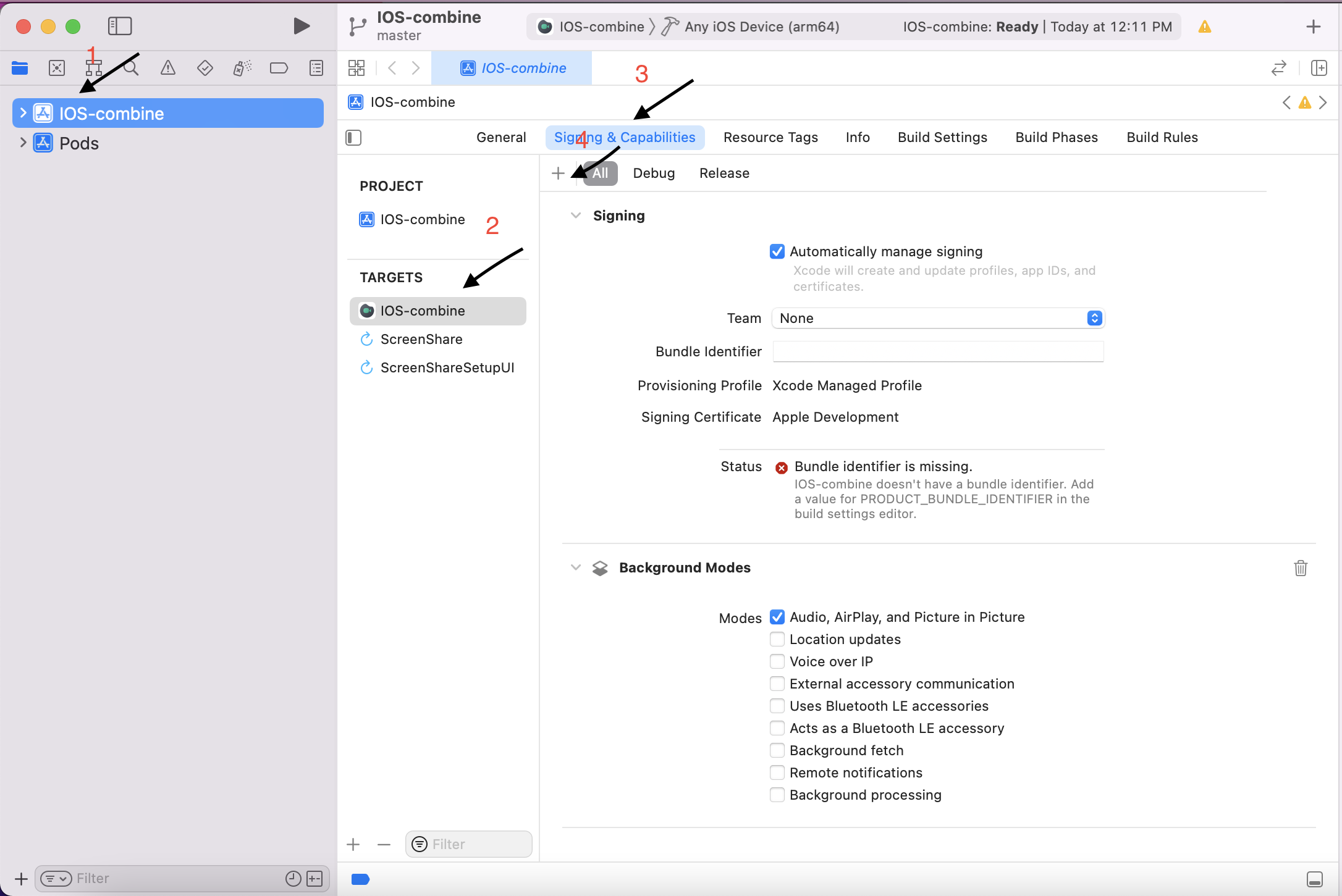 GitHub - vdotok/IOS-combine: iOS demo application for video, audio ...
