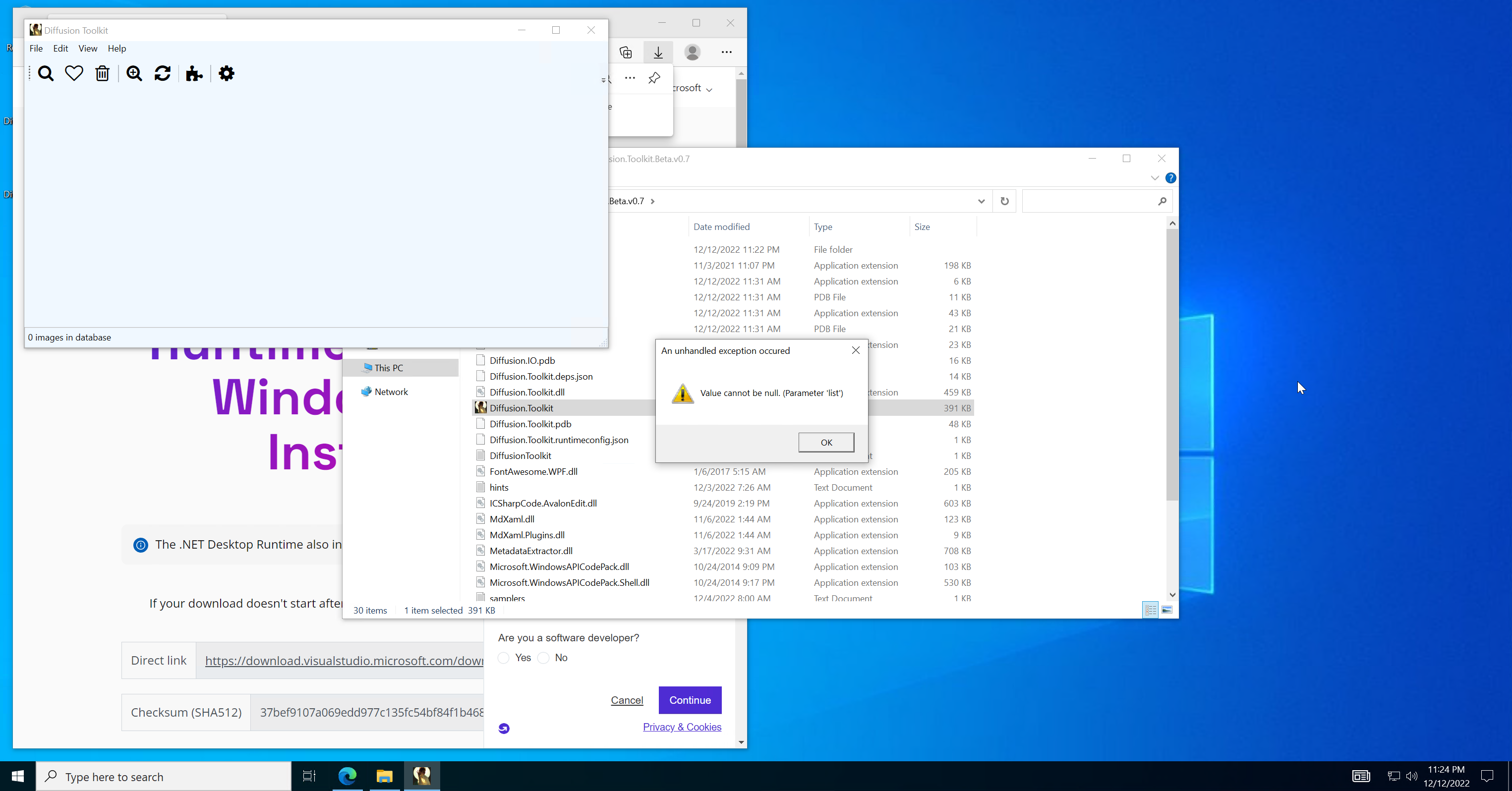Error on startup: Value cannot be null · Issue #24 · RupertAvery ...
