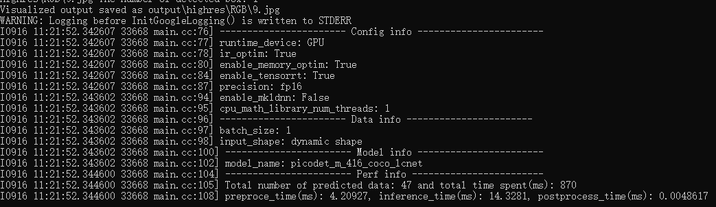 C++部署使用trt加速，推测时间长 · Issue #6942 · PaddlePaddle/PaddleDetection · GitHub