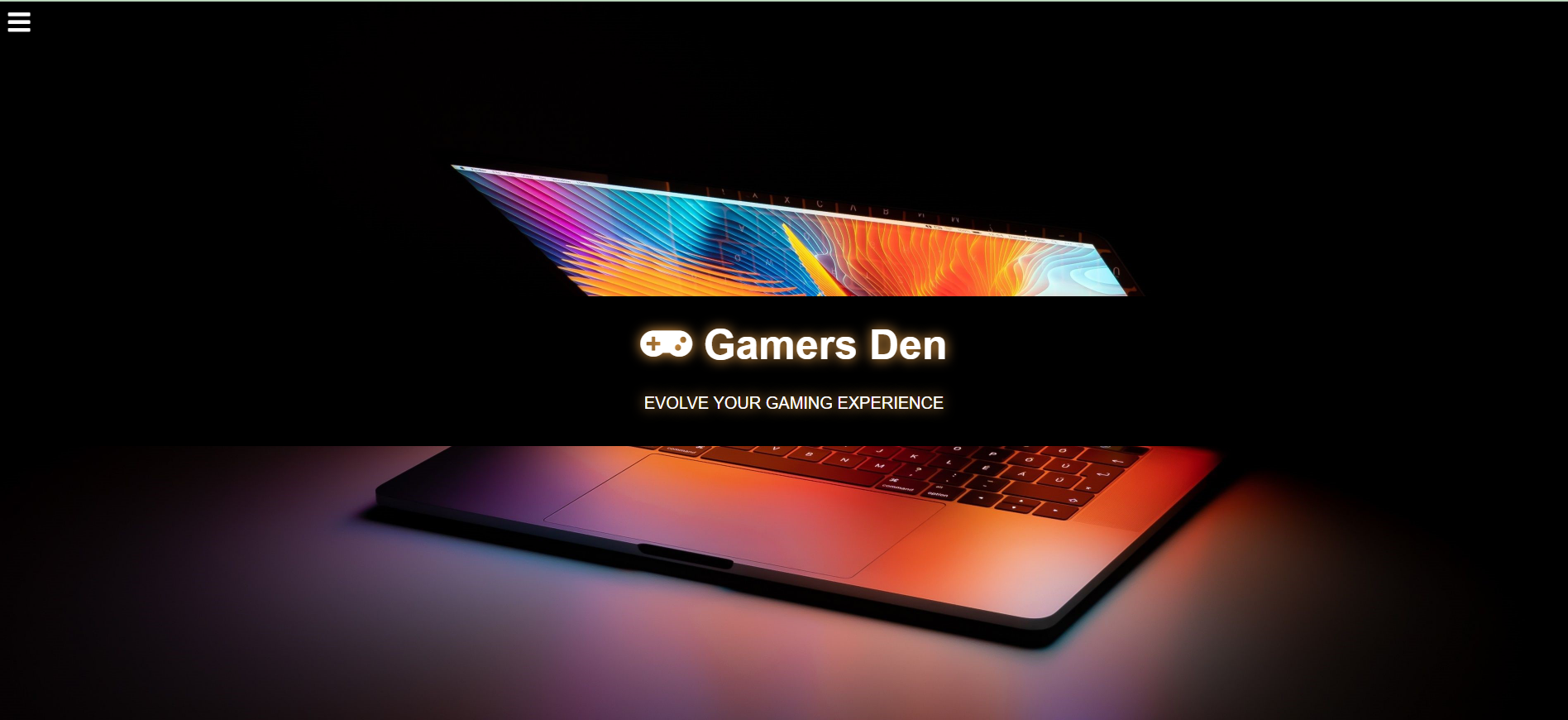GitHub - ManeshSridharan/Gamers-Den-Redesigned