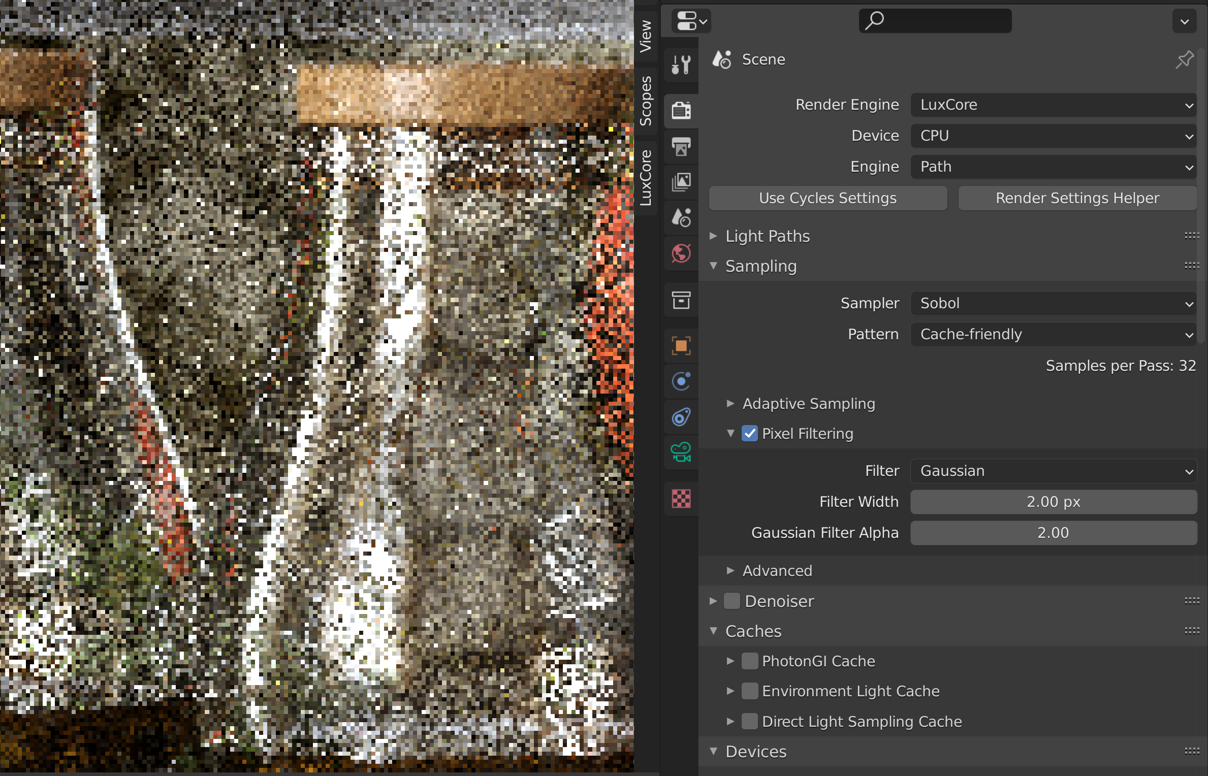 Cannot Enable Pixel Filtering with "Path" Engine · Issue #713 ...