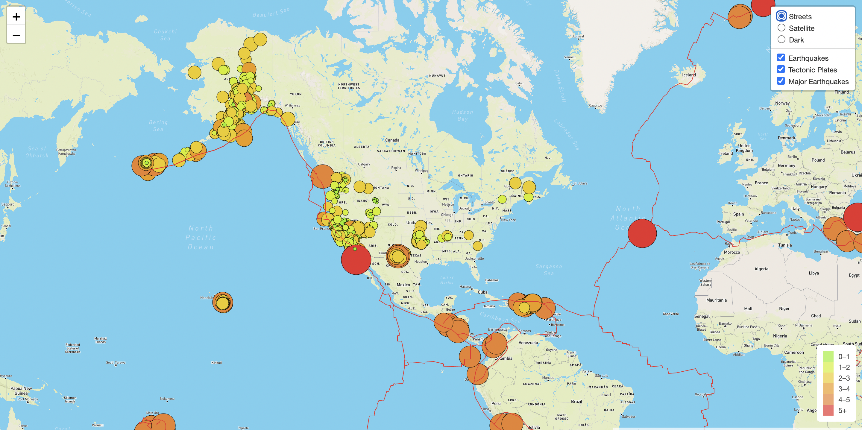 GitHub - MangatH/Mapping_Earthquakes: Use the JavaScript and the D3.js ...