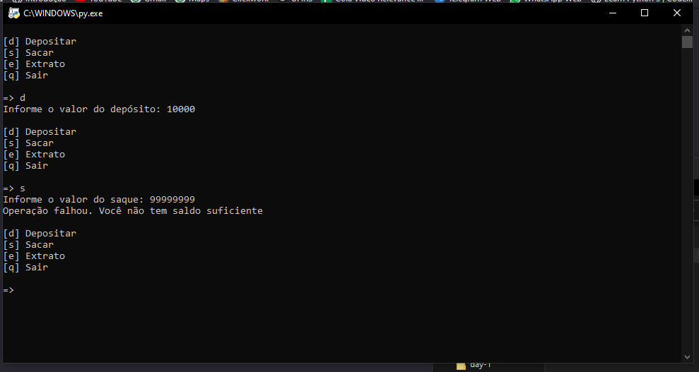 GitHub - aluappan/banco-em-python: terminal bancário simples feito em ...