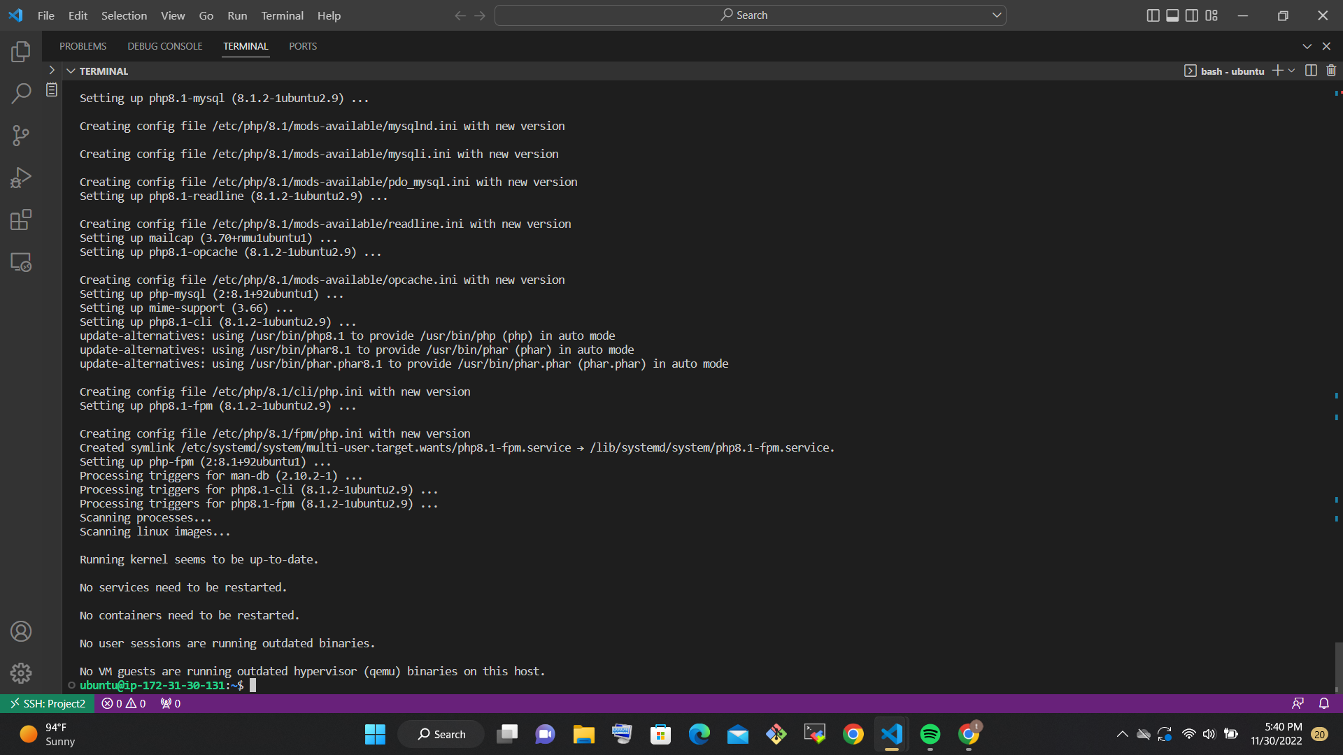 GitHub - tobisreal/projec2: LEMP stack