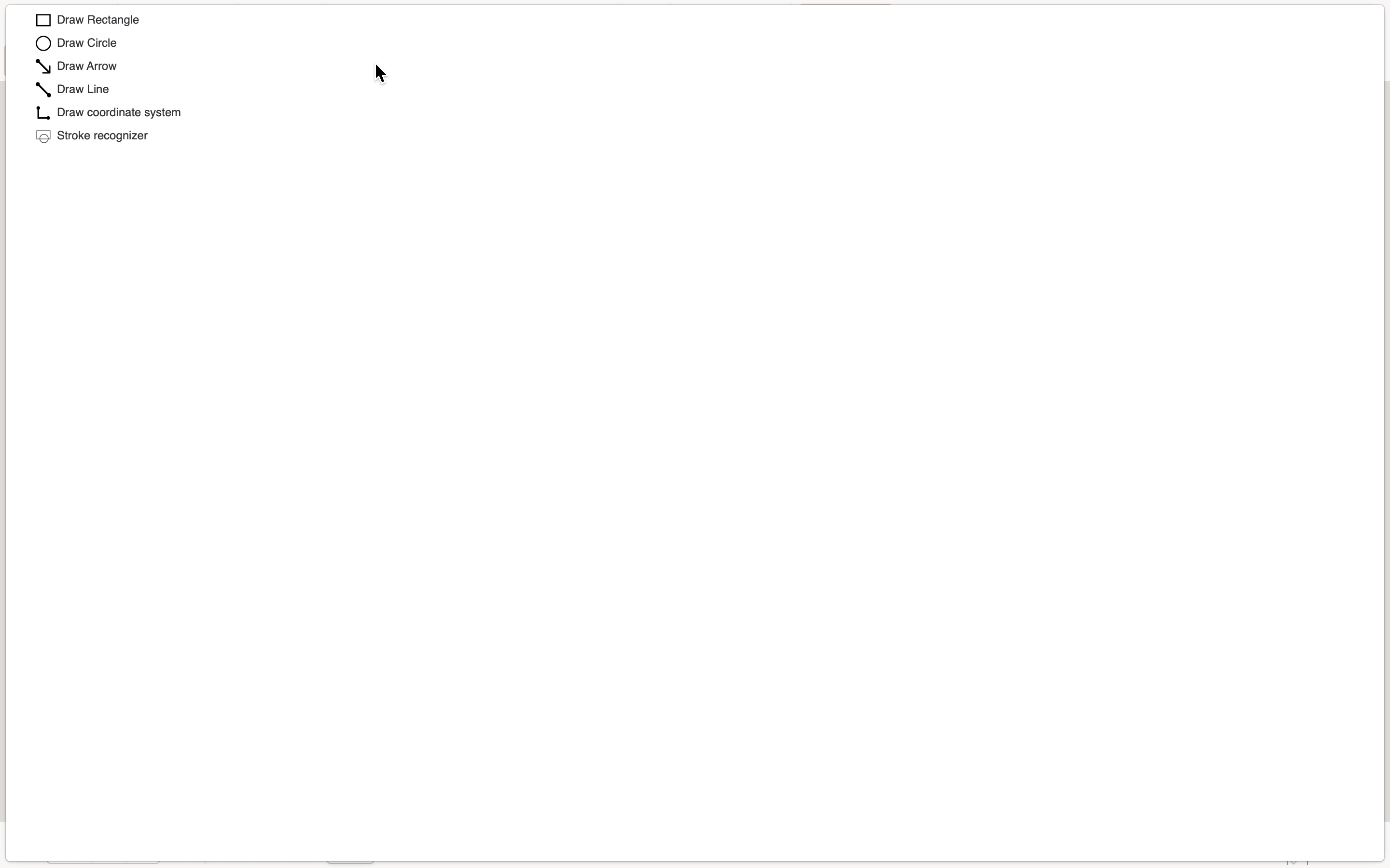 Drop-down menu overcover screen in fullscreen mode on macOS · Issue ...