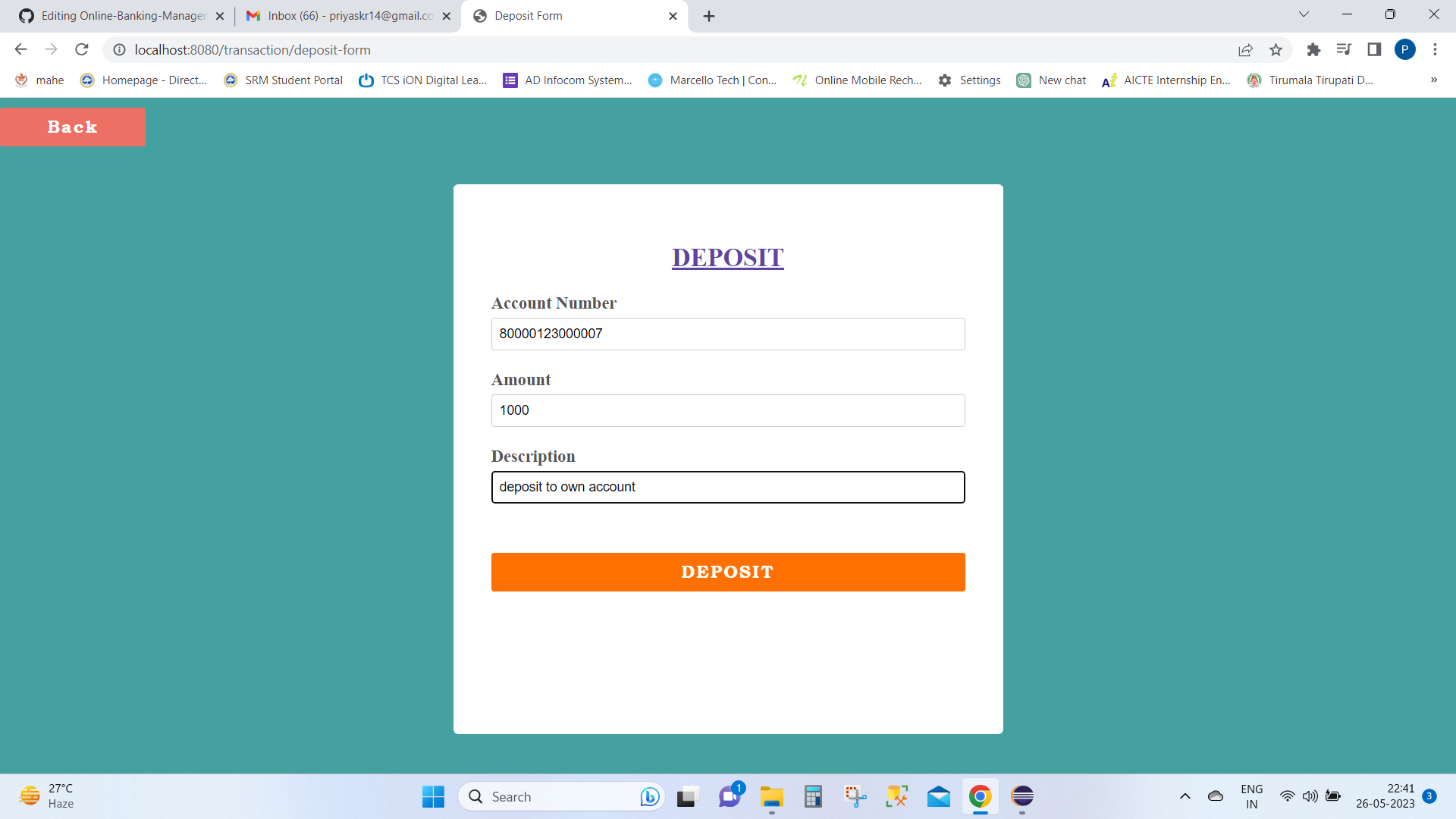 GitHub - priyaskr13/Online-Banking-Management-System: Project Under ...